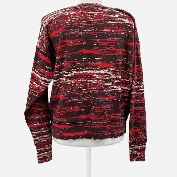 Isabel Marant pour H&M Crewneck Cropped Sweatshirt - Size 8 - Picture 3 of 6